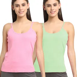 Friskers Multicolor Slim Fit Camisole image 1