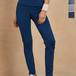 COLOR CAPITAL Women Pack of 4 Skin Fit Antimicrobial Tights-picture-41