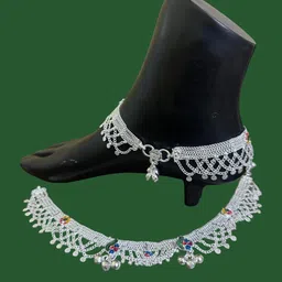 sonu select Alloy Silver Jewellery Set (Pack of 1) image 5