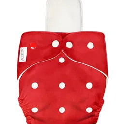AEREX Reusable Baby 1 Cloth Diapers For 6 Months to 3 Years With 1 White Insert Pad Leak Proof Washable Diapers For New Born Babies Adjustable Pocket Cloth Diaper Nappies (Red)-picture-14
