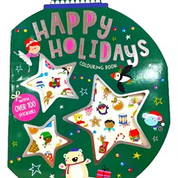 scholastic Happy Holidays Giant Drawing & Colouring Book - English-picture-26