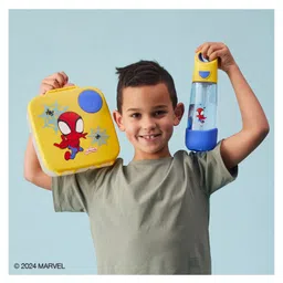 b.box Marvel Spiderman Tritan Straw Water Bottle for Kids MultiColour - - 600 ml image 4