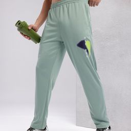 HRX by Hrithik Roshan Men Typography Print Detail Mid-Rise Rapid-Dry Running Track Pants-picture-35