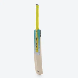decathlon Adult Cricket Bat Lightweight for Soft & Medium Tennis Ball T500 Light Yellow image 4