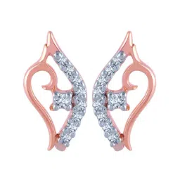 P.C. Chandra Jewellers 18 kt Gold & Diamond Earrings-picture-14