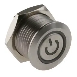 RS PRO Illuminated Push Button Switch Momentary 16 mm Cutout SPST Blue LED 36 V DC, 1759215-picture-41