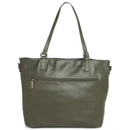 Marina Galanti Olive Rivets Medium Tote Handbag image 3