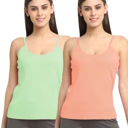 Friskers Multicolor Slim Fit Camisole image 1