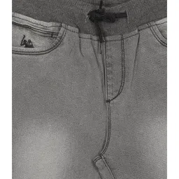 U.S. Polo Assn. Kids Grey Solid Jeans image 3