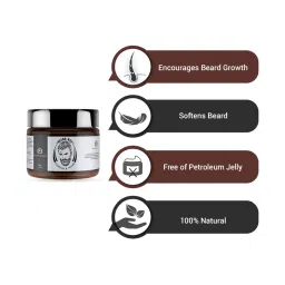 The Man Company Beard Wax for Beard Styling - 50 gm image 5