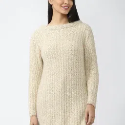 Forever 21 Beige Full Sleeves Sweater-image-66