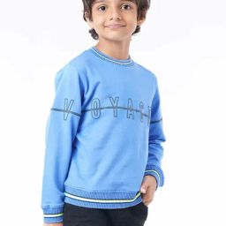 Ed-a-Mamma Kids Blue Cotton Printed Full Sleeves Sweatshirt-picture-21