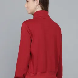 Kotty Maroon Full Sleeves Sweatshirt image 2