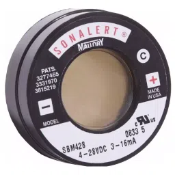 MALLORY Indicators Piezoelectric 16 mA Current Rating 28 VDC Voltage Rating, SBM428R-picture-48