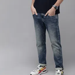 u.s. polo assn. denim co. U S Polo Assn Denim Co Men Blue Skinny Fit Heavy Fade Jeans-picture-12