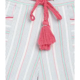 Elle Kids Multicolor Striped Shorts image 3