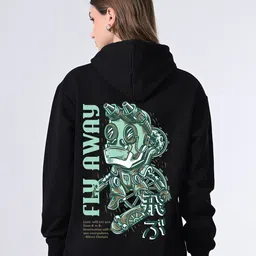 CORSICA Women Printed Hooded Sweatshirt-picture-34