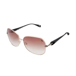 Gio Collection GL5060C10 Brown Square Sunglasses image 2