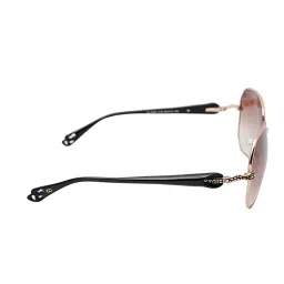 Gio Collection GL5060C10 Brown Square Sunglasses image 4