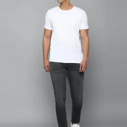 Louis Philippe Jeans Grey Cotton Slim Fit Jeans image 5