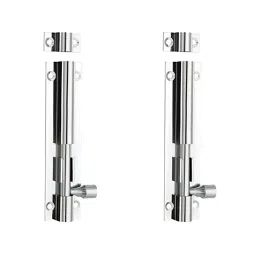 Screw Tight 4 Inch Brass Satin Nickel Plated Finish Barrel Bolt B021705SN-2 (Pack of 2)-picture-23