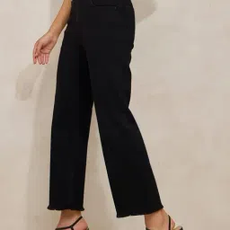 showoffff SHOWOFF Black Solid Jeans image 3