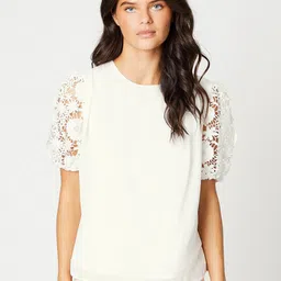 DOROTHY PERKINS Lace Sleeves Top-picture-14