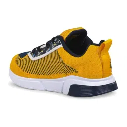 Campus Kids Mustard & Navy Running Shoes image 5