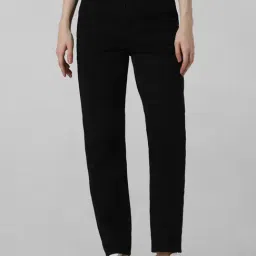 Only Black Straight Fit High Rise Jeans-image-52