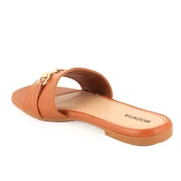 MOZAFIA Women Open Toe Flats with Buckles-picture-37
