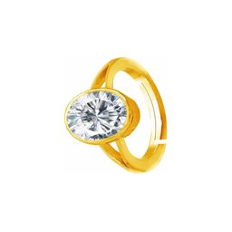GenZcomplex Gold-Plated Brass Zircon Finger Ring-picture-24