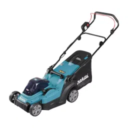 Makita Brushless and Cordless 17 inch Lawn Mower 40 V Max, Wheel Dia 16.5 cm (Without Battery & Charger), LM004GZ image 1