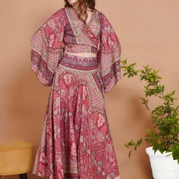 Boholyfe Rosie Haze Harmony Skirt Co-Ord Set-image-4
