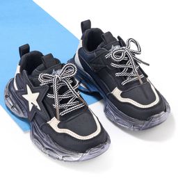 Oh! Pair Slip On Sport Shoes with Lace Up Closure - Black-picture-21
