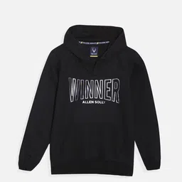 Allen Solly Junior Boys Printed Hooded Sweatshirt-picture-38