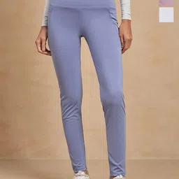 COLOR CAPITAL Women Pack of 4 Skin Fit Antimicrobial Tights-picture-19