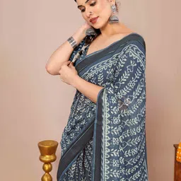 KALINI Batik Ikat Saree-picture-29