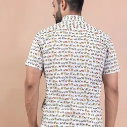 OMSHARDA Men Comfort Printed Casual Shirt image 4