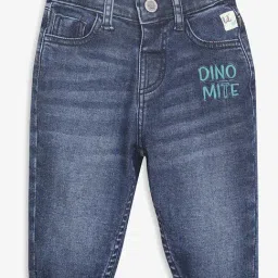 Ed-a-Mamma Infant Boys Blue Denim Embroidery Jeans-picture-34