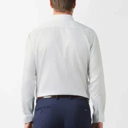 Van Heusen White Cotton Regular Fit Shirt image 2