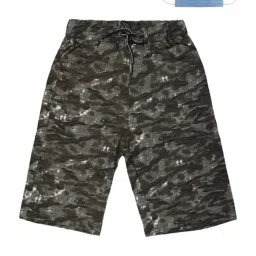 lil tomatoes Li'l Tomatoes Boys Olive Green Camouflage Shorts & Mask-picture-11