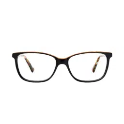 Etnia Barcelona SIANA BKBR 50/14 Black Rectangular Eye Frame for Women image 2