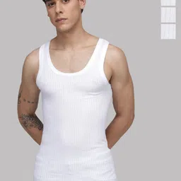 Sporto by Macho Men Pack Of 4 Pure Cotton Undershirt Innerwear Vests-image-56
