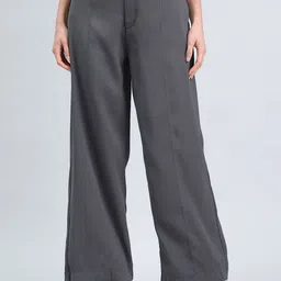Go Colors Women Relaxed High-Rise Trousers-picture-37