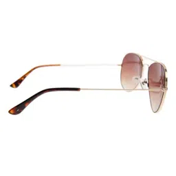Chilli Beans Gold UV Protection Aviator Unisex Sunglasses image 4