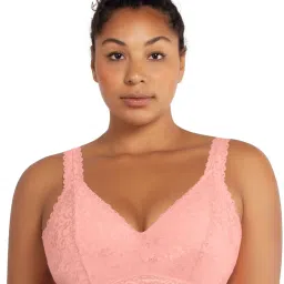 PARFAIT Peach Bud Non Wired Non Padded Bralette image 1