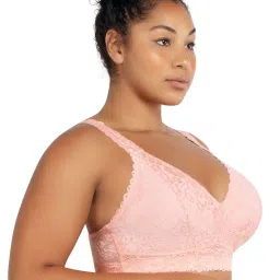PARFAIT Peach Bud Non Wired Non Padded Bralette image 3