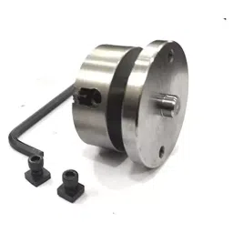 Assorts Tilting Rotary Table 80 mm (3 Inch) with 70 mm 4 Jaw Independent Chuck, Suitable Back Plate & T Nuts Bolts & M6 Clamp Kit image 4