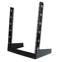 StarTech.com Black 12U Steel Server Rack with 2-Post Frame, RK12OD-picture-19