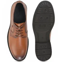 Woodland Men's Tan Derby Shoes image 5
